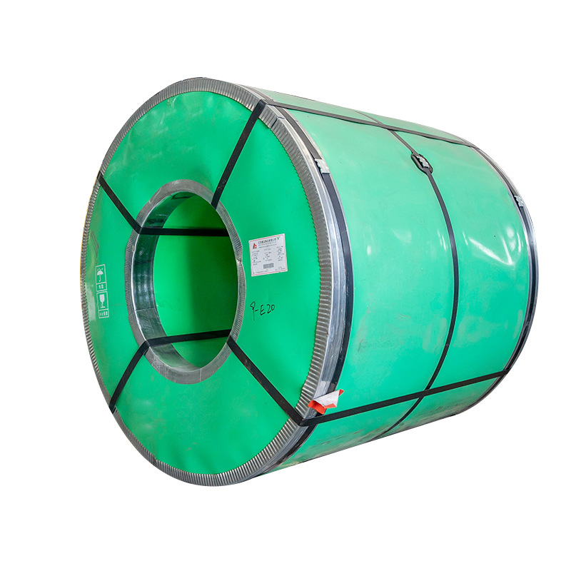 Bobine de tôle d'acier inoxydable revêtue de couleur