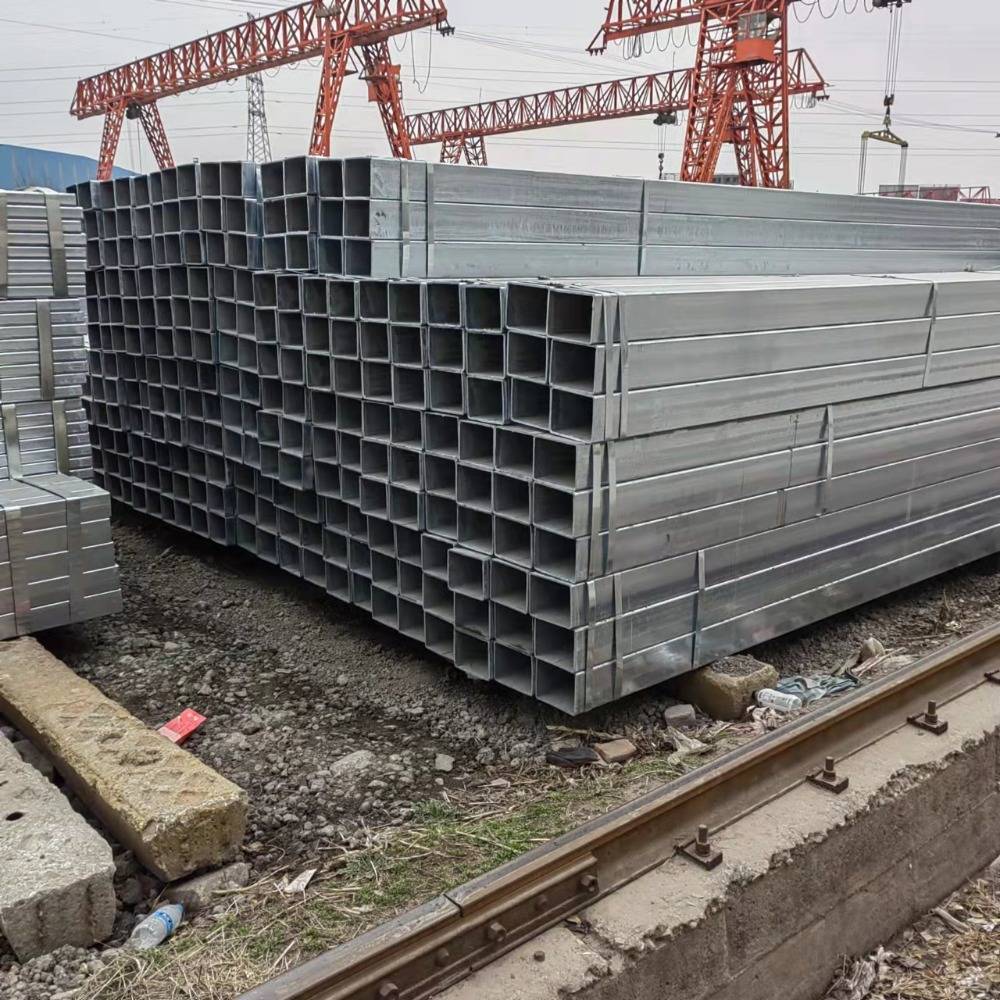 أنابيب الصلب المستطيلة المجلفنة Galvanized Rectangular Steel Pipe