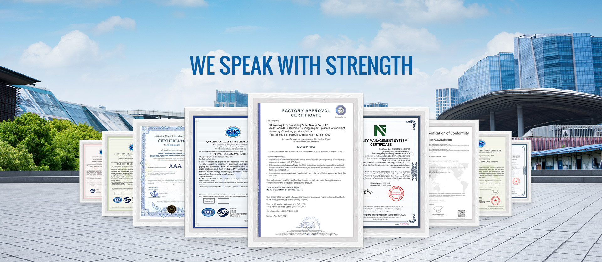 Shandong Xinghuasheng Steel Group Co. ,LTD