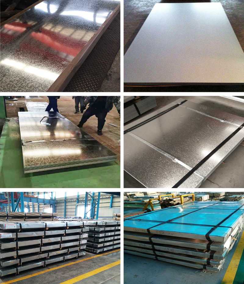 thép tấm mạ kẽm Galvanized Steel Plate